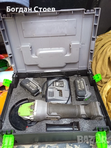 Ъглошлайф акумулаторен 125мм, снимка 2 - Други инструменти - 54220524