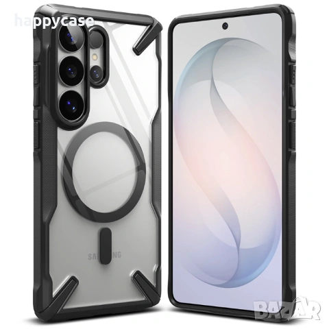 Samsung Galaxy S26 Ultra / Ringke Fusion X Magnetic Удароустойчив кейс гръб калъф , снимка 2 - Калъфи, кейсове - 53358872