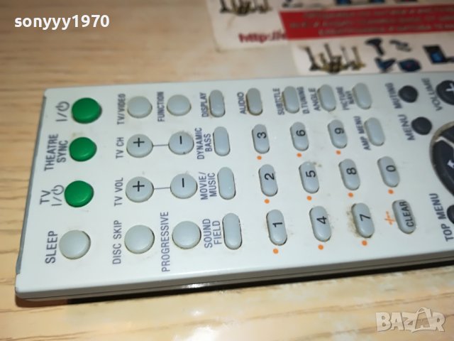 SONY RM-ADU003 AV REMOTE-ВНОС SWISS 2304231100, снимка 12 - Ресийвъри, усилватели, смесителни пултове - 40455433