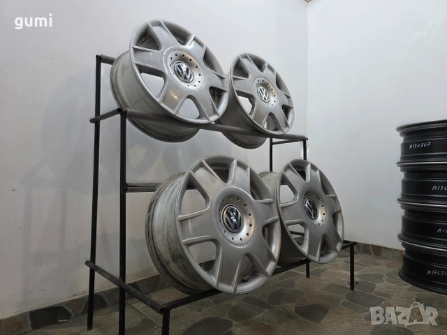 4бр 16ски джанти за VW 5х100мм A161198, снимка 6 - Гуми и джанти - 53083870