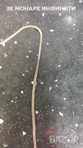 сребърен ланец с висулка , снимка 5 - Колиета, медальони, синджири - 52854501