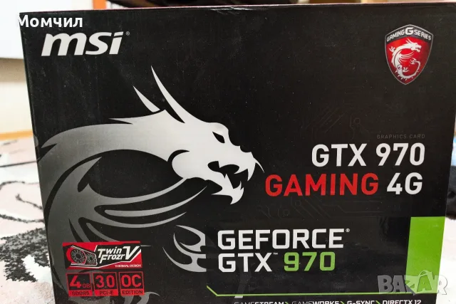 MSI GTX 970 Gaming 4G, снимка 6 - Видеокарти - 55724589