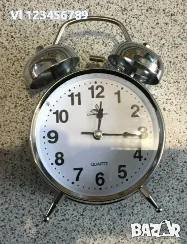 Будилник, кварцов, винтидж, снимка 5 - Други - 49747356