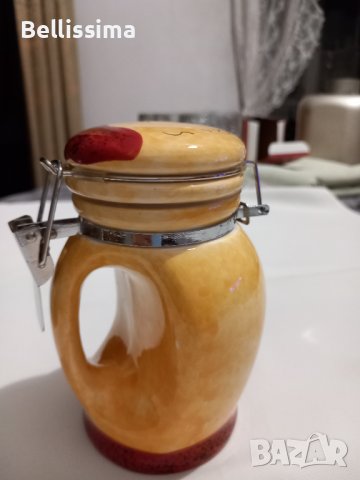  НОВА керамична захарничка, снимка 3 - Аксесоари за кухня - 42814282