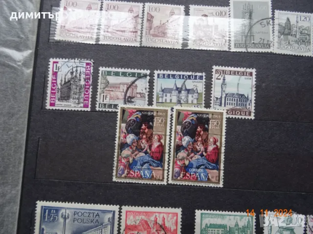 КЛАСЬОР СЪС СТАРИ ПОЩЕНСКИ МАРКИ 470 БР, снимка 9 - Колекции - 47964835