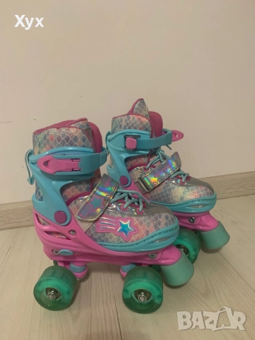 BYOX Ролкови кънки Ariel - регулируеми - размер 30-33, снимка 8 - Други - 52713798