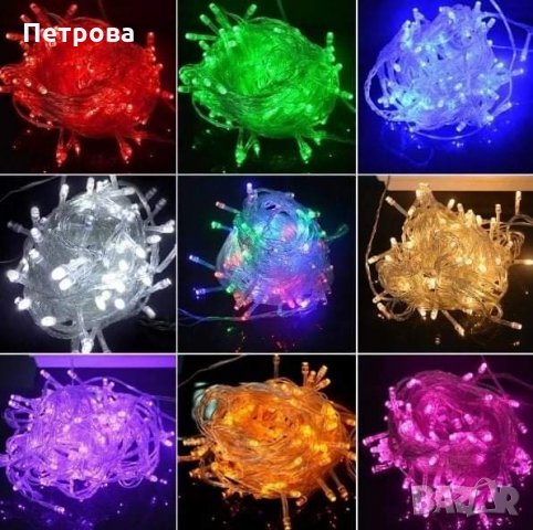 LED лампички за коледна елха/LED лампички за елха/Коледна украса, снимка 2 - Декорация за дома - 34967573