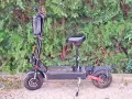 Голяма Електрически Скутер Тротинетка със Седалка, OBARTER X5 13" 8000W Хидравлични Спирачки 13 цола, снимка 16