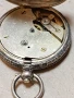 джобен сребърен часовник , снимка 4