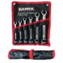 Комплект срязани ключове 6 части Hawek, снимка 2