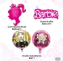 3 вида Барби Barbie голям балон фолио фолиев хелий или въздух парти рожден ден, снимка 3