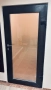 Много запазена МДФ интериорна врата с матирано стъкло - 97 x 200, снимка 2