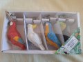 Комплект папагали за декорация, снимка 1 - Други - 40057207