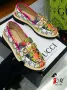 Gucci естествена кожа официални дамски обувки , снимка 2