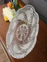 Кристална овална купа, снимка 3