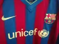 Barcelona Iniesta Nike 2009-2010 оригинална фланелка тениска Барселона Иниеста , снимка 6