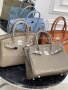 Hermes Birkin 30 Blue Lin, снимка 7