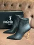 Дамски черни боти Yves Saint Laurent - 2 налични цвята на тока Код D1039, снимка 2