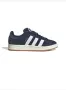 adidas Originals - Велурени маратонки Campus 00s, Ултрамарин синьо, Мръснобял, снимка 4