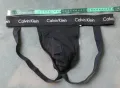 Calvin Klein L/XL мъжки черен памучен джокстрап, снимка 7