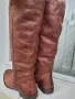 Естествена кожа дамски ботуши 40 номер, снимка 14