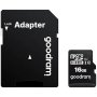 ФЛАШ КАРТА SD MICRO 16GB "Goodram" Kлас 10 Secure Digital CL10 + SD Адаптер