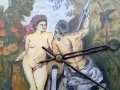 Уникален часовник-картина,Рубенс,масло-плексиглас, снимка 4
