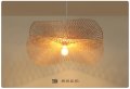 Полилеи бамбукови висящи лампи в китайски стил Японски дзен арт лампи Висящи лампи в стил Юго, снимка 3