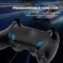 2бр. безжични гейм контролери за PS4/PC с RGB и вибрации, снимка 6