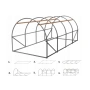 Градиснка оранжерия със стабилна конструкция - перфектен микроклимат за вашите растения - 6 х 3 х 2м, снимка 6