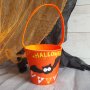 3140 Halloween кошничка за лакомства с декорация прилеп