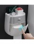 ❌ Водоустойчив органайзер за тоалетна хартия с чекмедже и поставка за телефон ❌, снимка 4