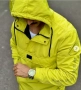 Уникално,мъжко яке в цвят лайм., снимка 1