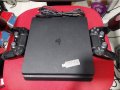 Хакнат !!! Playstation Slim 1tb хард + 2 контролера, снимка 1 - PlayStation конзоли - 42815308