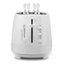 Двоен Тостер De Longhi CTLAP2203 с щипки 550W,контрол на изпичане/затопляне/размразяване/гасене, снимка 2