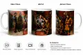 Подаръчни чаши с умален вариант на истински български картини на историческа тематика, снимка 1