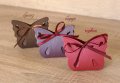 Кутийка за малки подаръчета Пеперуда - за рожден ден кръщене сватба бебешко парти - от перлен картон, снимка 10