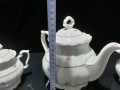 Стар български порцелан чайник заханица латиера , снимка 11