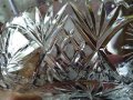Старинна кристална фруктиера 24/8, / Antique crystal fruit bowl, снимка 8