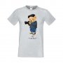 Мъжка тениска bear Say Cheese,Мече,Меченце,Животно, Играчка,Изненада,Подарък,Повод,, снимка 9