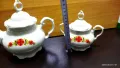 стар български порцелан чаши за чай кафе чайник заханица латиера , снимка 17