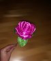 Ръчно изработени сатенени рози, снимка 3