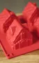 3D 4 къщи къща силиконов молд форма декорация фондан шоколад гипс свещ, снимка 3