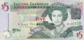 5 долара 2008, Източно Карибски Щати