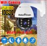 2020 RoboCam Въртяща безжична WiFi външна охранителна камера – FullHD 6LED, снимка 2