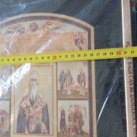 Икона - картина Св. Патриарх Евтимий - Търновски сборна, снимка 10 - Икони - 36880706
