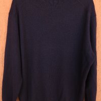 Мъжки вълнен пуловер Christian Berg тъмно лилав (M) отлично състояние, снимка 5 - Пуловери - 34361401
