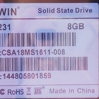  SOLID STATE DRIVE 8GB BIWIN  C6231, снимка 1 - Друга електроника - 37162702