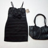 Нова официална рокля и чанта , снимка 1 - Рокли - 33993098