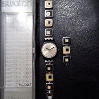 Оригинален дамски часовник Swatch - Chessboard LB160G / Made in Switzerland, снимка 1 - Дамски - 38642312